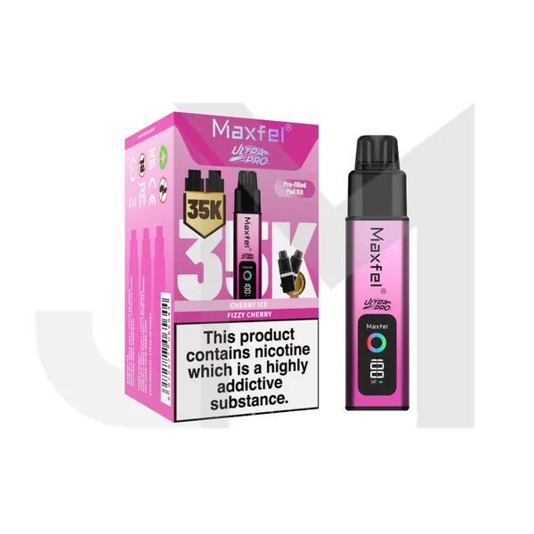 Maxfel Ultra Pro 35k Puffs Prefilled Pod Vape Kit - Image 3