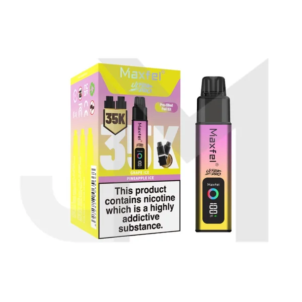 Maxfel Ultra Pro 35k Puffs Prefilled Pod Vape Kit - Image 4