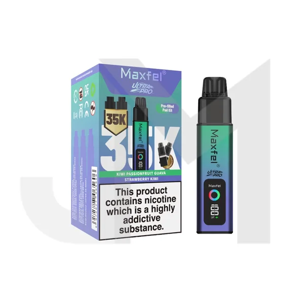 Maxfel Ultra Pro 35k Puffs Prefilled Pod Vape Kit - Image 5
