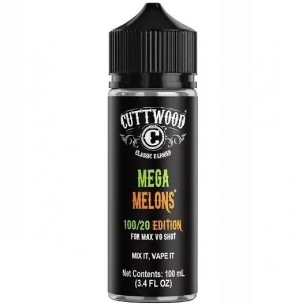 Mega Melons Shortfill E Liquid 100ml by Cuttwood