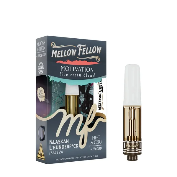 Mellow Fellow Live Resin Cart – 1 Gram - Image 2