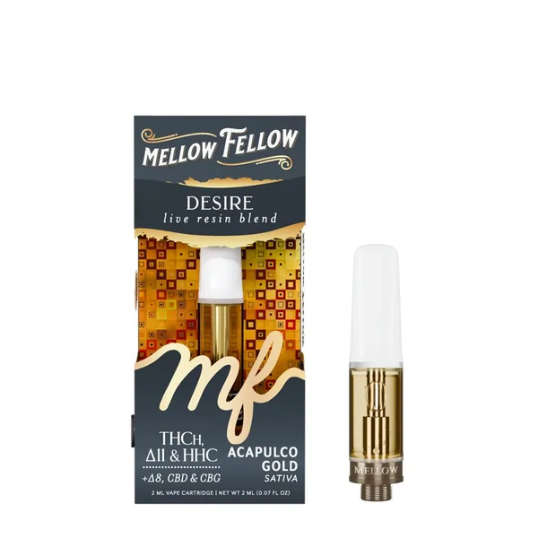 Mellow Fellow Live Resin Cart – 2 Grams - Image 2