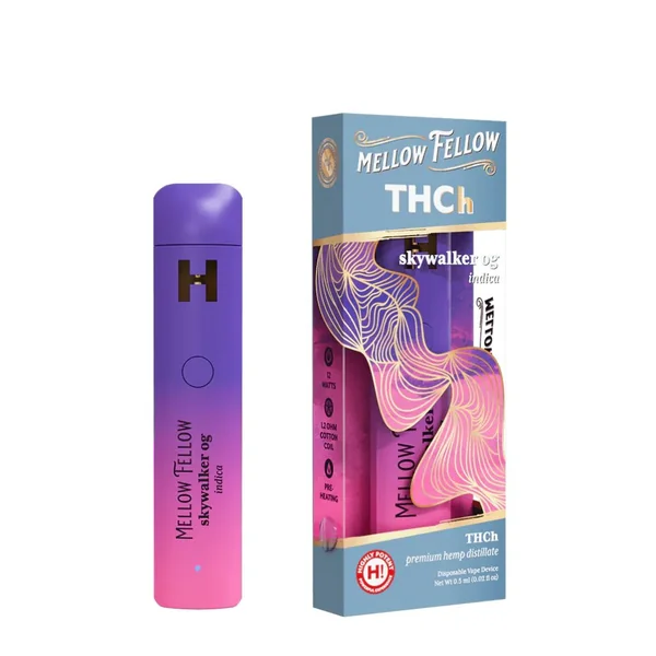 Mellow Fellow Premium THC-H Disposable – 0.5 Grams - Image 3
