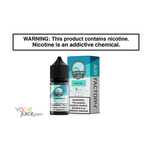 MENTHOL BY AIR FACTORY SALT 30ML