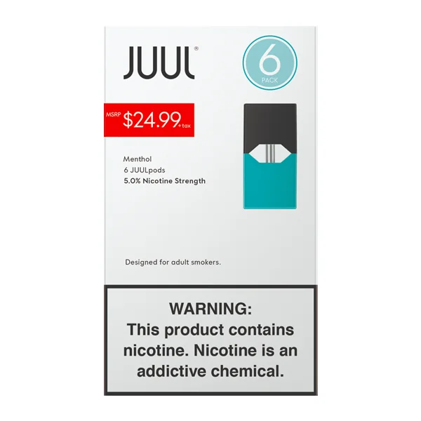 Menthol JUUL 6ct Pods