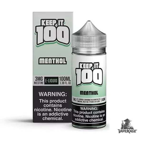 Menthol — Keep It 100 100mL Freebase