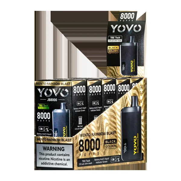 Mento Rainbow Blast YOVO JB8000 Black Golden Edition