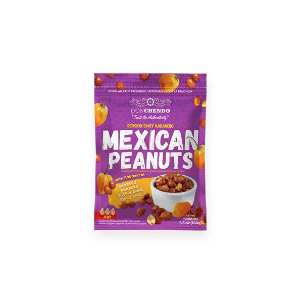 Mexican Redskin Spicy Habanero Peanuts 100g