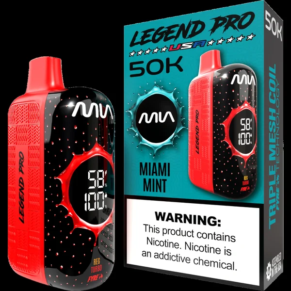 MIA Legend Pro 50K Puffs Disposable Vape - Image 20