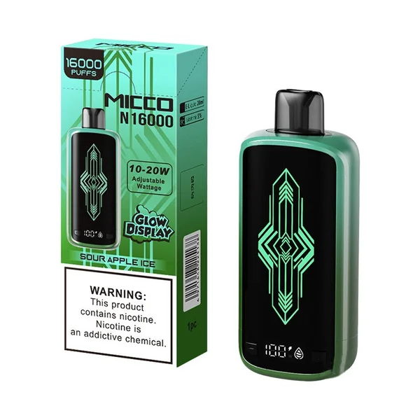MICCO N16000 Disposable Vape 20mL - Image 11