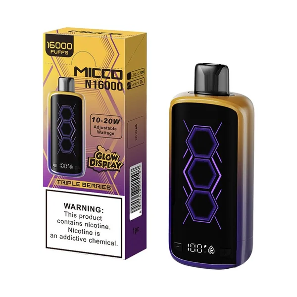 MICCO N16000 Disposable Vape 20mL - Image 13