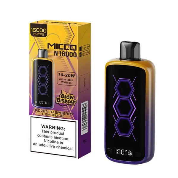 MICCO N16000 Disposable Vape 20mL - Image 7