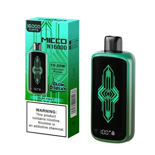 MICCO N16000 Disposable Vape 20mL - Image 8