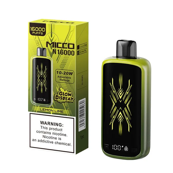 MICCO N16000 Disposable Vape 20mL - Image 9