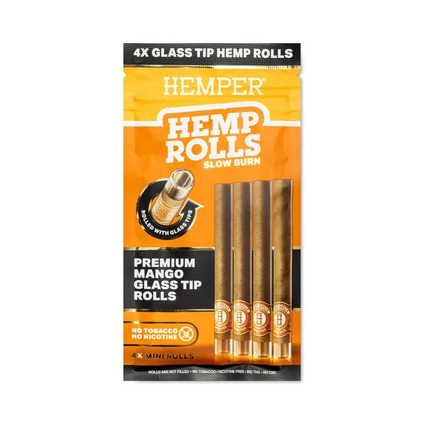 Mini Size Glass Tipped Hemp Rolls - Image 10