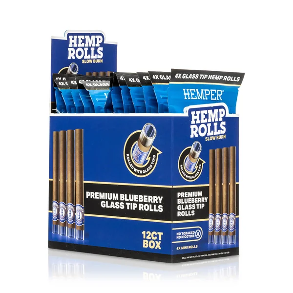 Mini Size Glass Tipped Hemp Rolls - Image 15