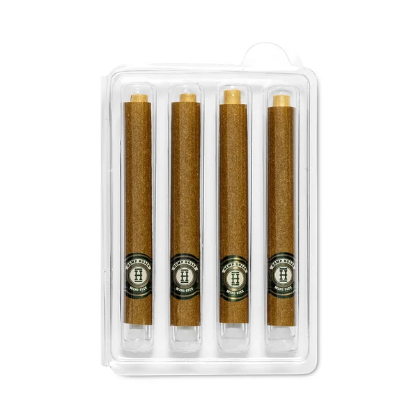 Mini Size Glass Tipped Hemp Rolls - Image 3