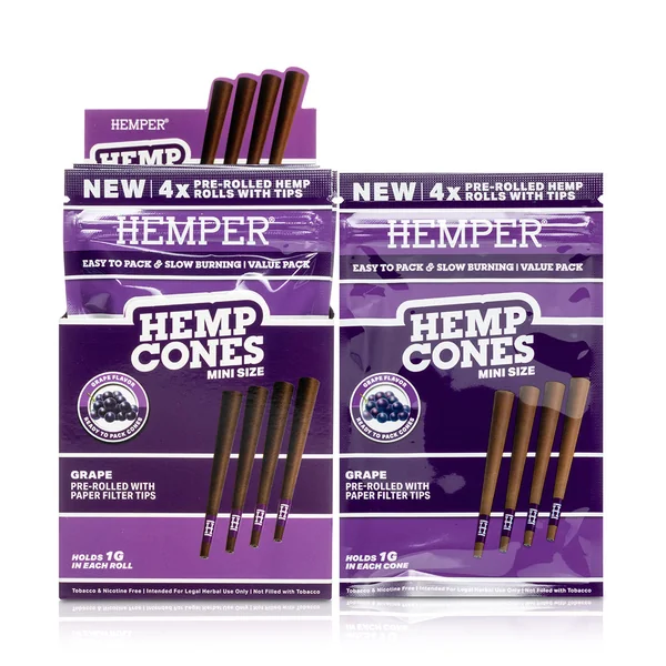 Mini Size Paper Tipped Hemp Cones - Image 13