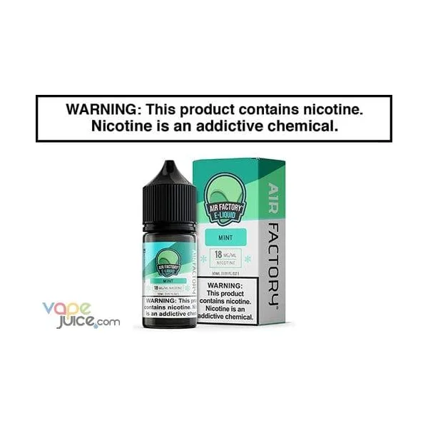 MINT BY AIR FACTORY SALT 30ML