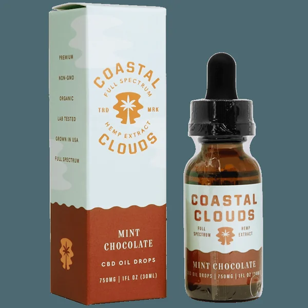 Mint Chocolate FULL Spectrum CBD by Coastal Clouds CBD (30ml)