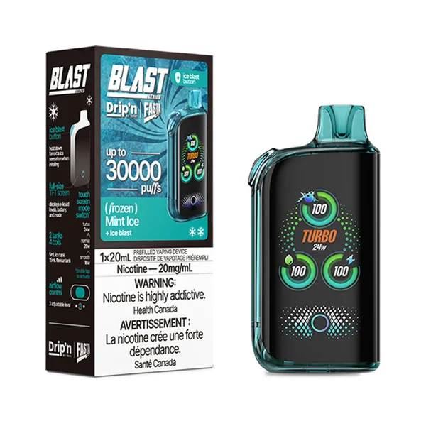 Mint Ice Drip'n by Envi Fasta Blast 30K | VapeLoft