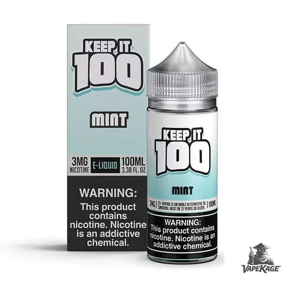 Mint — Keep It 100 100mL Freebase