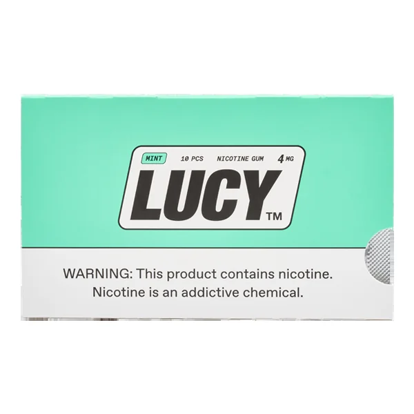 Mint LUCY Nicotine Gum - Image 3