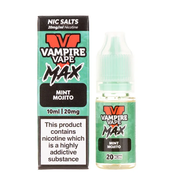 Mint Mojito Nic Salt E-Liquid by Vampire Vape Max