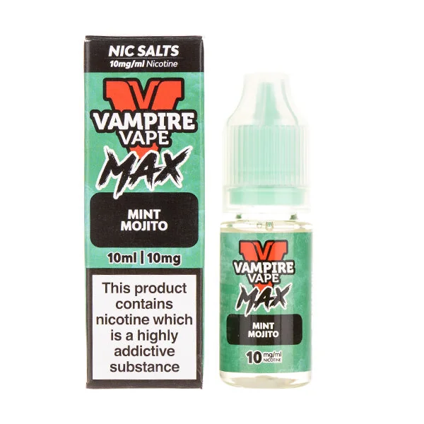 Mint Mojito Nic Salt E-Liquid by Vampire Vape Max - Image 2