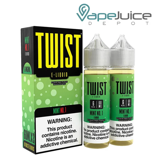 Mint No 1 Twist E-Liquid 120ml - Image 2