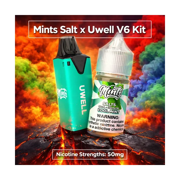 Mints Salt x Uwell V6 Kit