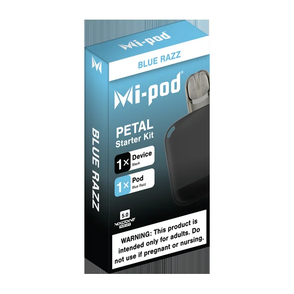Mi-Pod NX Petal Starter Kit - Blue Razz