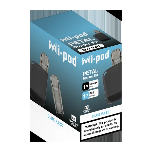 Mi-Pod NX Petal Starter Kit - Blue Razz - Image 2