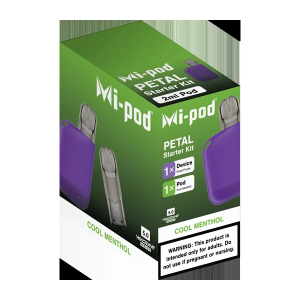 Mi-Pod NX Petal Starter Kit - Cool Menthol - Image 2