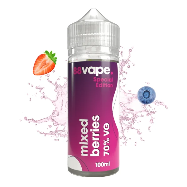 Mixed Berries 100ml Short Fill - Image 2