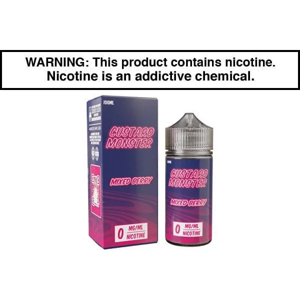 MIXED BERRY BY CUSTARD MONSTER 100ML