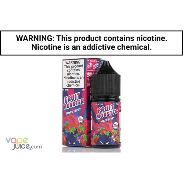 MIXED BERRY BY FRUIT MONSTER SALT NIC 30ML