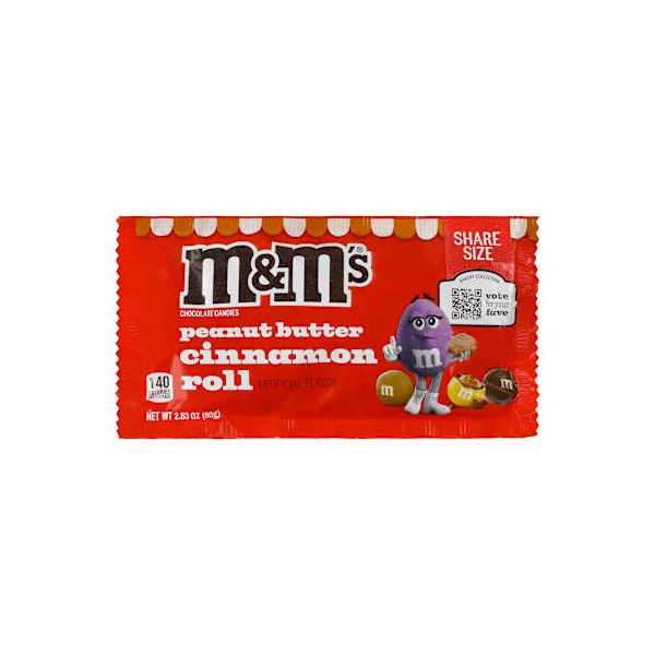 M&M's Peanut Butter Cinnamon Roll Share Size 80g