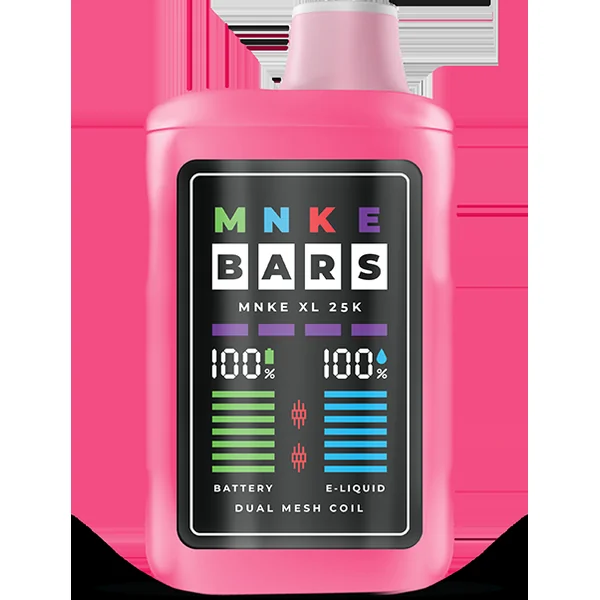 MNKE Bars XL 25K Vape Disposable | Bright LED Display - Image 3