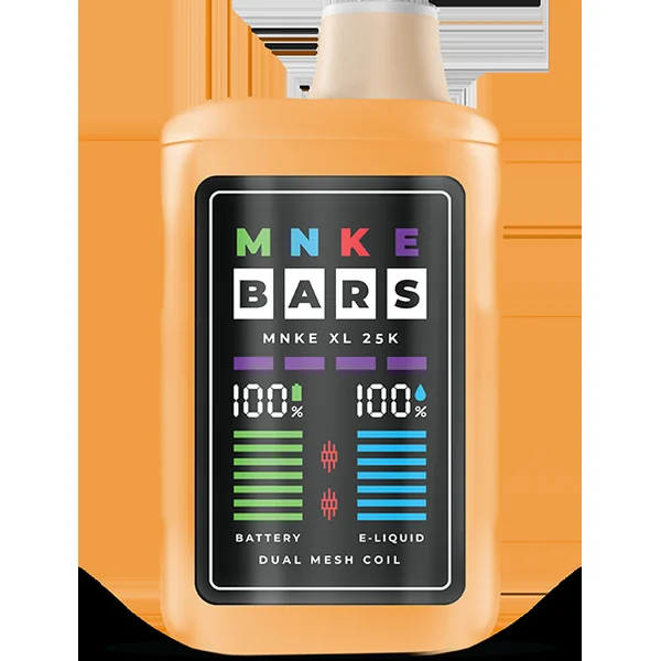 MNKE Bars XL 25K Vape Disposable | Bright LED Display - Image 5