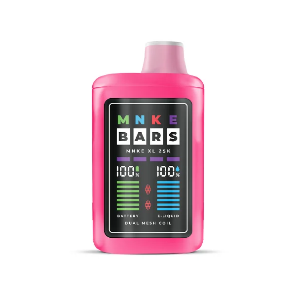 MNKE Bars XL ZERO 25000 Puffs Disposable Vape 18mL - Image 6