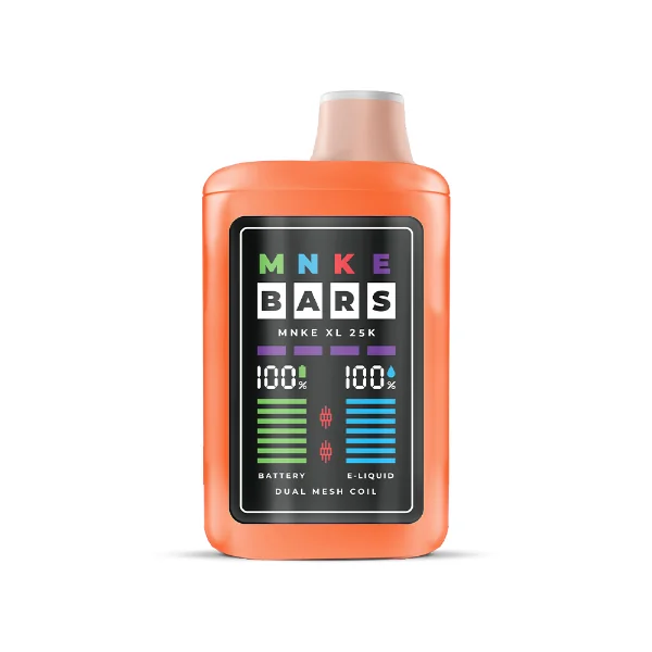 MNKE Bars XL ZERO 25000 Puffs Disposable Vape 18mL - Image 7