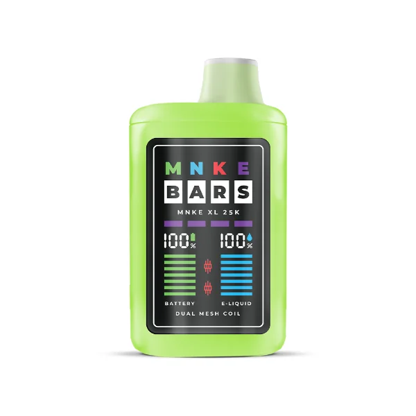 MNKE Bars XL ZERO 25000 Puffs Disposable Vape 18mL - Image 8