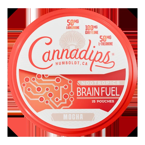 Mocha Cannadips Brain Fuel Pouches