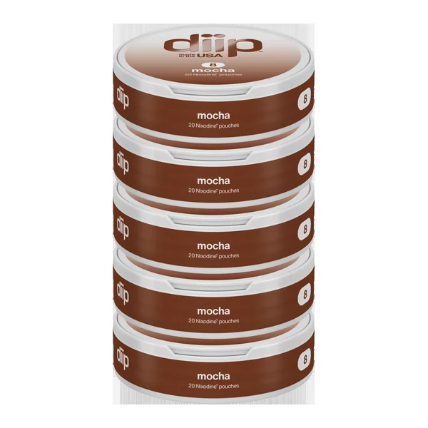 Mocha DIIP Reset Nixodine Pouches - Image 4