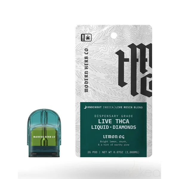 Modern Herb Co THCA Liquid Diamonds Pod Refill - Lemon OG