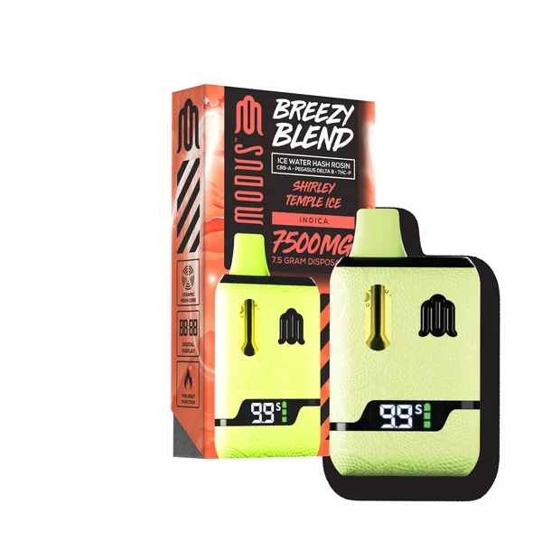 Modus Breezy Blend Ice Water Hash Rosin Disposables 7.5g (SINGLE) [DROPSHIP] - Image 7