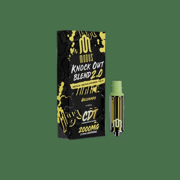 Modus Knockout Blend CDT 2.0 D10 Live Resin Cartridge 2g (5/Pack)