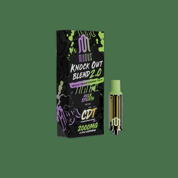Modus Knockout Blend CDT 2.0 D10 Live Resin Cartridge 2g (5/Pack) - Image 4
