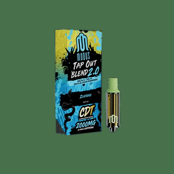 Modus Tap Out Blend 2.0 D11 Liquid Diamond Cartridge 2g (5/pack) - Image 2